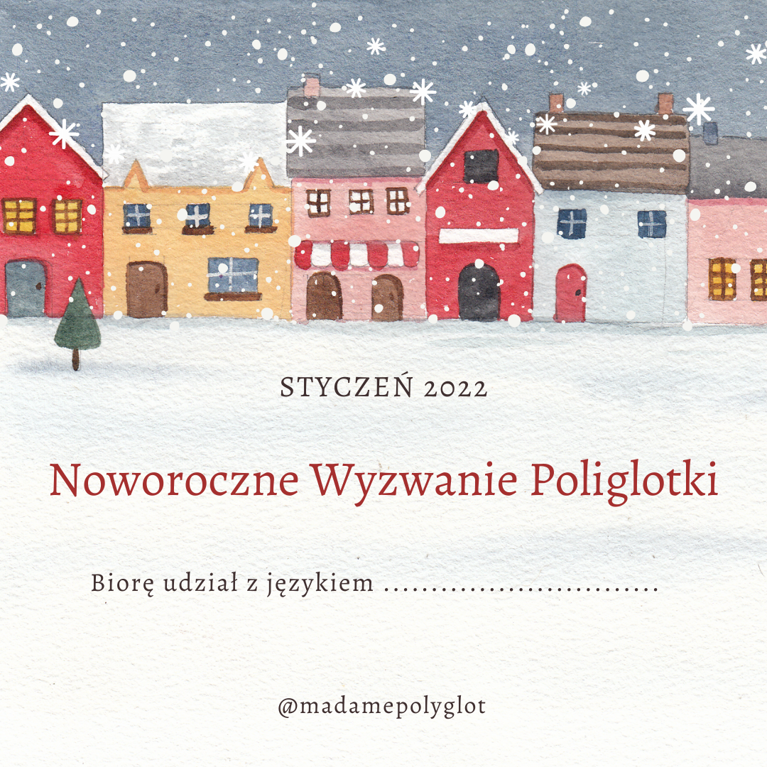 wyzwanie poliglotki noworoczne 2021