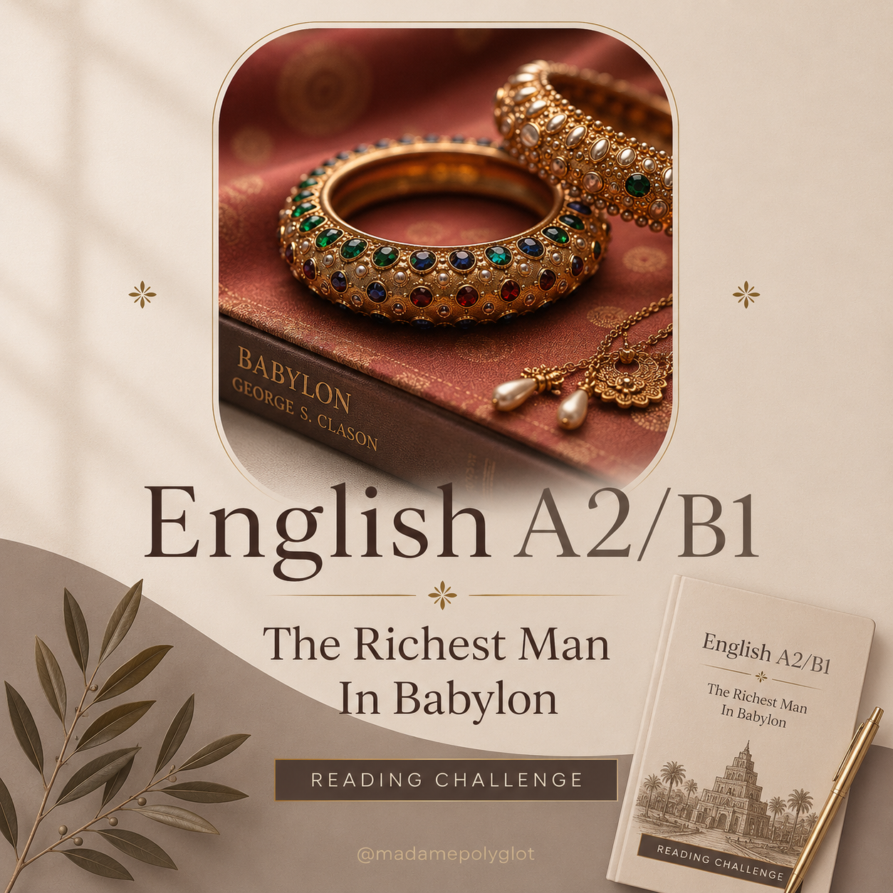 Najbogatszy Człowiek w Babilonie - English A2/B1